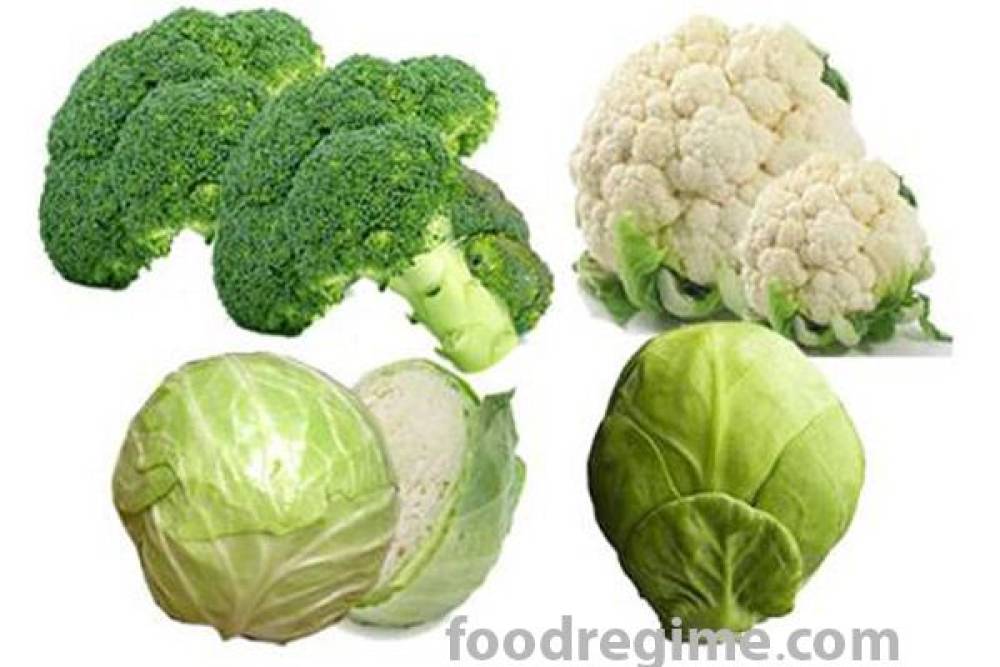            مواد غذایی که کم کاری تیروئید را تشدید می کنندو  گواتروژن هستند: